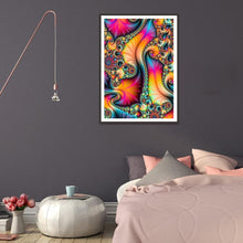 Charger l'image dans la galerie, Fleurs - diamant rond complet - 30x40cm