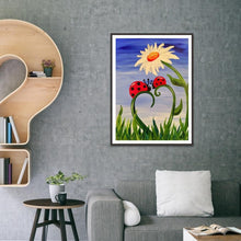 Charger l'image dans la galerie, Fleurs - diamant rond complet - 30x40cm