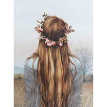 Charger l'image dans la galerie, Caractère - diamant rond complet - 30x40cm