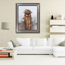 Charger l'image dans la galerie, Caractère - diamant rond complet - 30x40cm