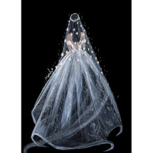 Charger l'image dans la galerie, Caractère - diamant rond complet - 30x40cm