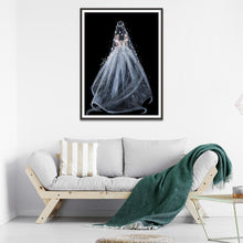 Charger l'image dans la galerie, Caractère - diamant rond complet - 30x40cm