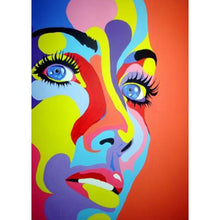 Charger l'image dans la galerie, Caractère - diamant rond complet - 30x40cm