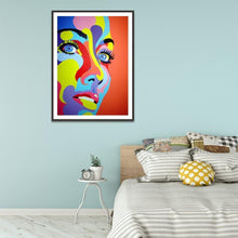 Charger l'image dans la galerie, Caractère - diamant rond complet - 30x40cm