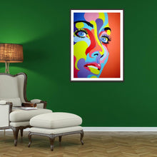 Charger l'image dans la galerie, Caractère - diamant rond complet - 30x40cm