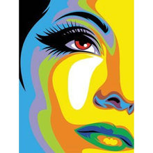 Charger l'image dans la galerie, Caractère - diamant rond complet - 30x40cm