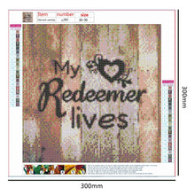 Charger l'image dans la galerie, Mosaïque - diamant rond complet - 30x30cm