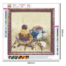 Charger l'image dans la galerie, Résumé - diamant rond complet - 30x30cm