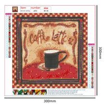 Charger l'image dans la galerie, Résumé - diamant rond complet - 30x30cm