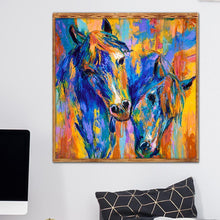 Charger l'image dans la galerie, Résumé - diamant rond complet - 30x30cm