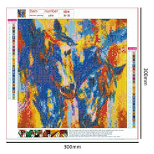 Charger l'image dans la galerie, Résumé - diamant rond complet - 30x30cm