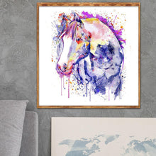 Charger l'image dans la galerie, Résumé - diamant rond complet - 30x30cm