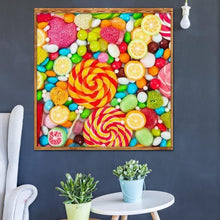 Charger l'image dans la galerie, Résumé - diamant rond complet - 30x30cm