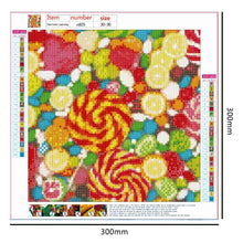 Charger l'image dans la galerie, Résumé - diamant rond complet - 30x30cm