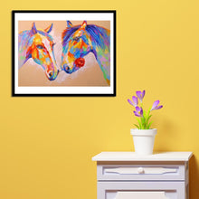 Charger l'image dans la galerie, Résumé - diamant rond complet - 40x30cm