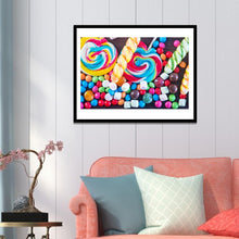 Charger l'image dans la galerie, Résumé - diamant rond complet - 40x30cm