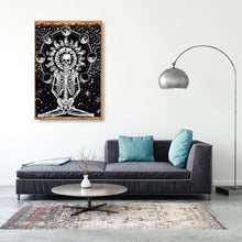Charger l'image dans la galerie, Crâne - diamant rond complet - 40x30cm