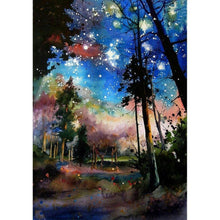 Charger l'image dans la galerie, Vue sur la mer - diamant rond complet - 30x40cm