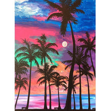 Charger l'image dans la galerie, Vue sur la mer - diamant rond complet - 30x40cm