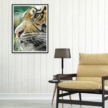 Charger l'image dans la galerie, Tigre - diamant rond complet - 30x40cm