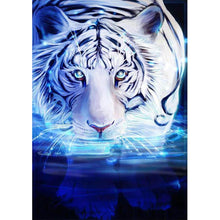 Charger l'image dans la galerie, Tigre - diamant rond complet - 30x40cm