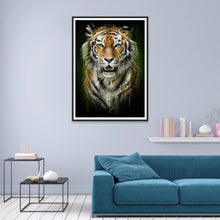 Charger l'image dans la galerie, Tigre - diamant rond complet - 30x40cm