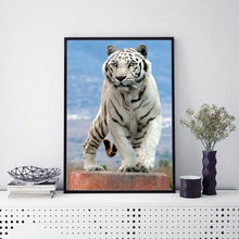 Charger l'image dans la galerie, Tigre - diamant rond complet - 30x40cm