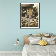 Charger l'image dans la galerie, Tigre - diamant rond complet - 30x40cm