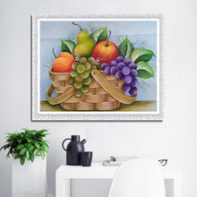Charger l'image dans la galerie, Fruit - diamant rond complet - 40x30cm