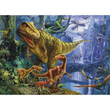 Charger l'image dans la galerie, Dinosaure - diamant rond complet - 40x30cm