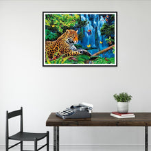 Charger l'image dans la galerie, Tigre - diamant rond complet - 40x30cm