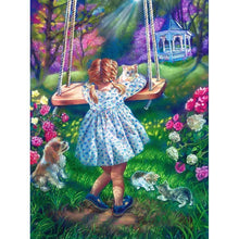 Charger l'image dans la galerie, Artisanat - diamant rond complet - 40x30cm