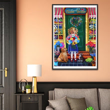 Charger l'image dans la galerie, Artisanat - diamant rond complet - 40x30cm