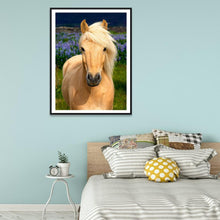 Charger l'image dans la galerie, Cheval - diamant rond complet - 30x40cm