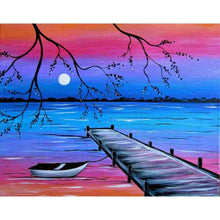 Charger l'image dans la galerie, Paysage - diamant rond complet - 40x30cm