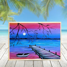 Charger l'image dans la galerie, Paysage - diamant rond complet - 40x30cm