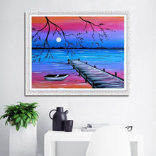 Charger l'image dans la galerie, Paysage - diamant rond complet - 40x30cm