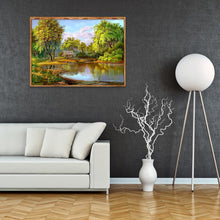 Charger l'image dans la galerie, Paysage - diamant rond complet - 40x30cm