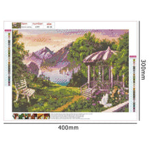 Charger l'image dans la galerie, Paysage - diamant rond complet - 40x30cm