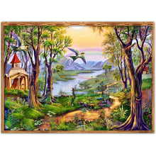 Charger l'image dans la galerie, Paysage - diamant rond complet - 40x30cm