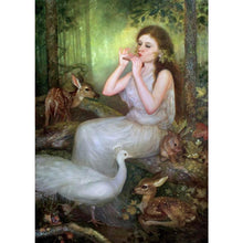 Charger l'image dans la galerie, Caractère - diamant rond complet - 40x30cm