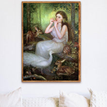 Charger l'image dans la galerie, Caractère - diamant rond complet - 40x30cm