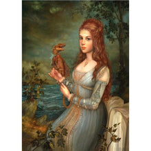 Charger l'image dans la galerie, Caractère - diamant rond complet - 40x30cm