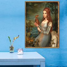 Charger l'image dans la galerie, Caractère - diamant rond complet - 40x30cm