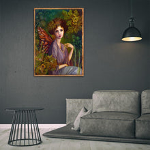 Charger l'image dans la galerie, Caractère - diamant rond complet - 40x30cm