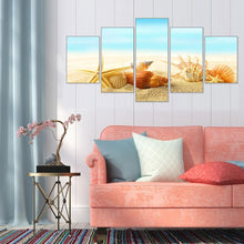 Charger l'image dans la galerie, Plage 5pcs - diamant rond complet - 95x45cm