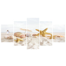 Charger l'image dans la galerie, Plage 5pcs - diamant rond complet - 95x45cm