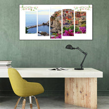 Charger l'image dans la galerie, 5pcs bord de mer - diamant rond complet - 95x45cm