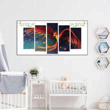 Charger l'image dans la galerie, 5pcs firebird - peinture complète de diamant - 95x45cm