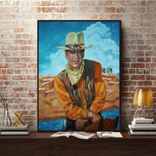 Charger l'image dans la galerie, Cowboy - diamant rond complet - 30x40cm